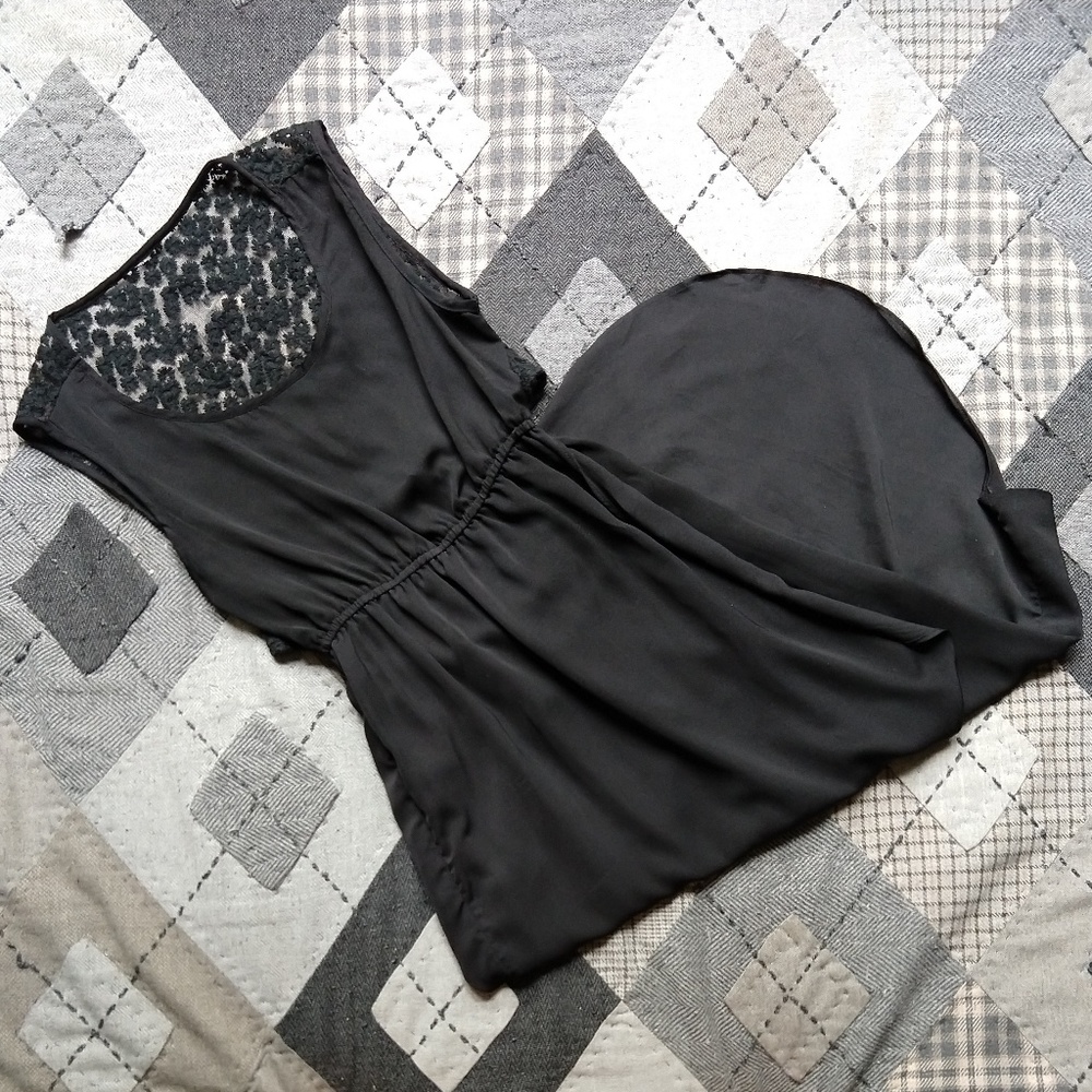 Gypsy Junkies Sleeveless High Low Laceback Gown